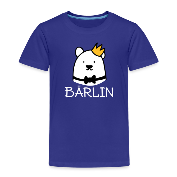 Bärlin - Teenager Premium T-Shirt - Königsblau