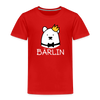 Bärlin - Teenager Premium T-Shirt - Rot
