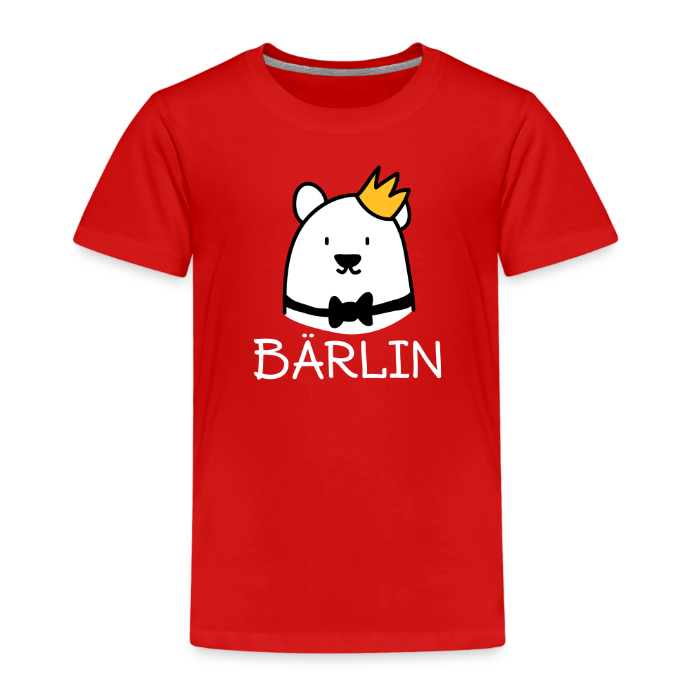 Bärlin - Teenager Premium T-Shirt - Rot