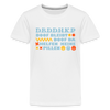d.b.d.d.h.k.P - Teenager Premium T-Shirt - weiß