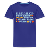 d.b.d.d.h.k.P - Teenager Premium T-Shirt - Königsblau