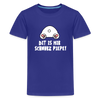 Dit is mir Schnurz Piepe - Teenager Premium T-Shirt - Königsblau