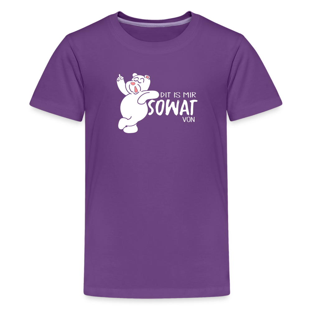 Dit is mir sowat von - Teenager Premium T-Shirt - Lila