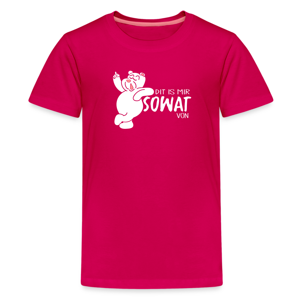 Dit is mir sowat von - Teenager Premium T-Shirt - dunkles Pink