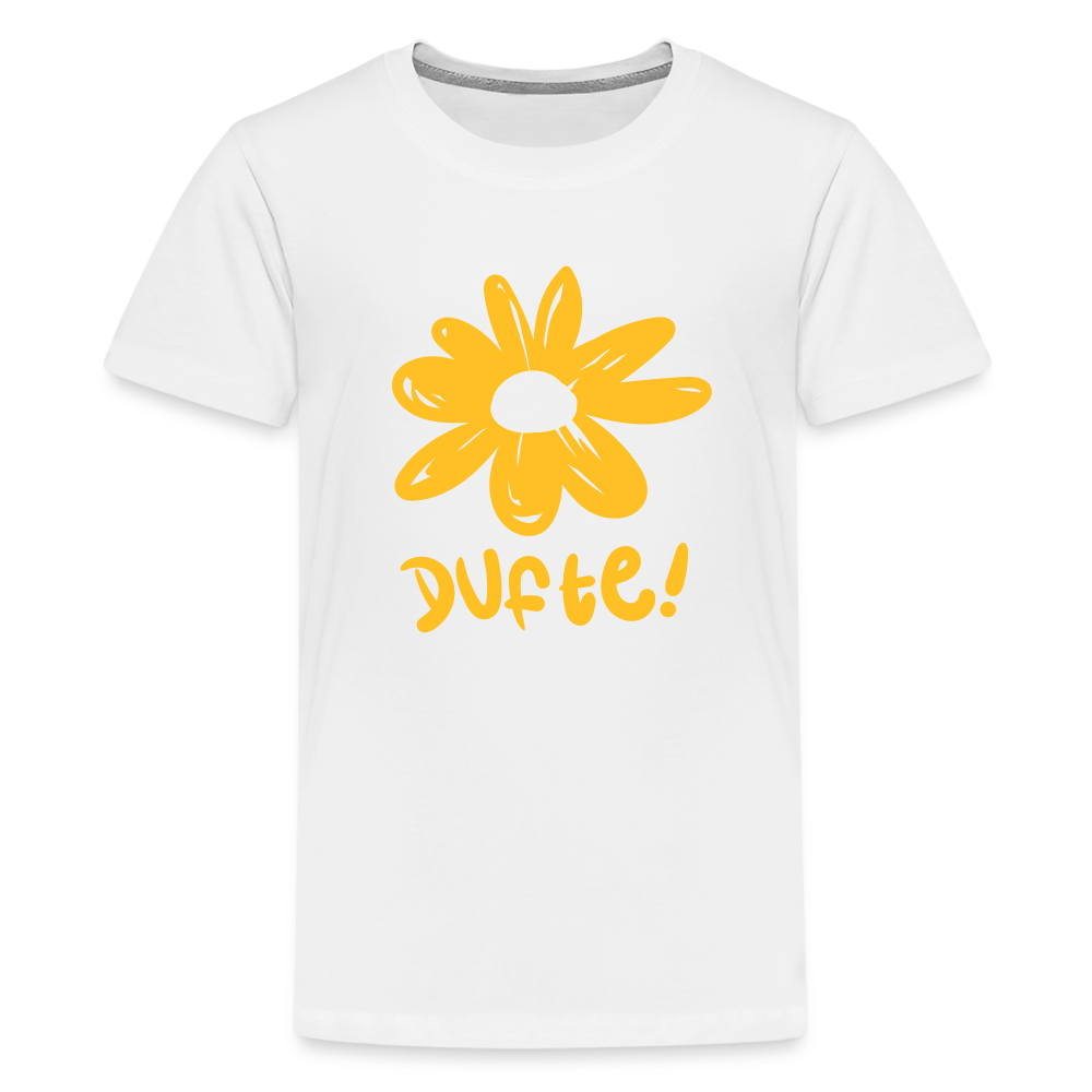 Dufte - Teenager Premium T-Shirt - weiß
