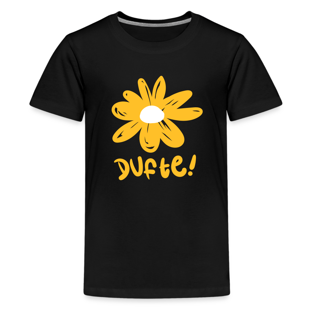 Dufte - Teenager Premium T-Shirt - Schwarz