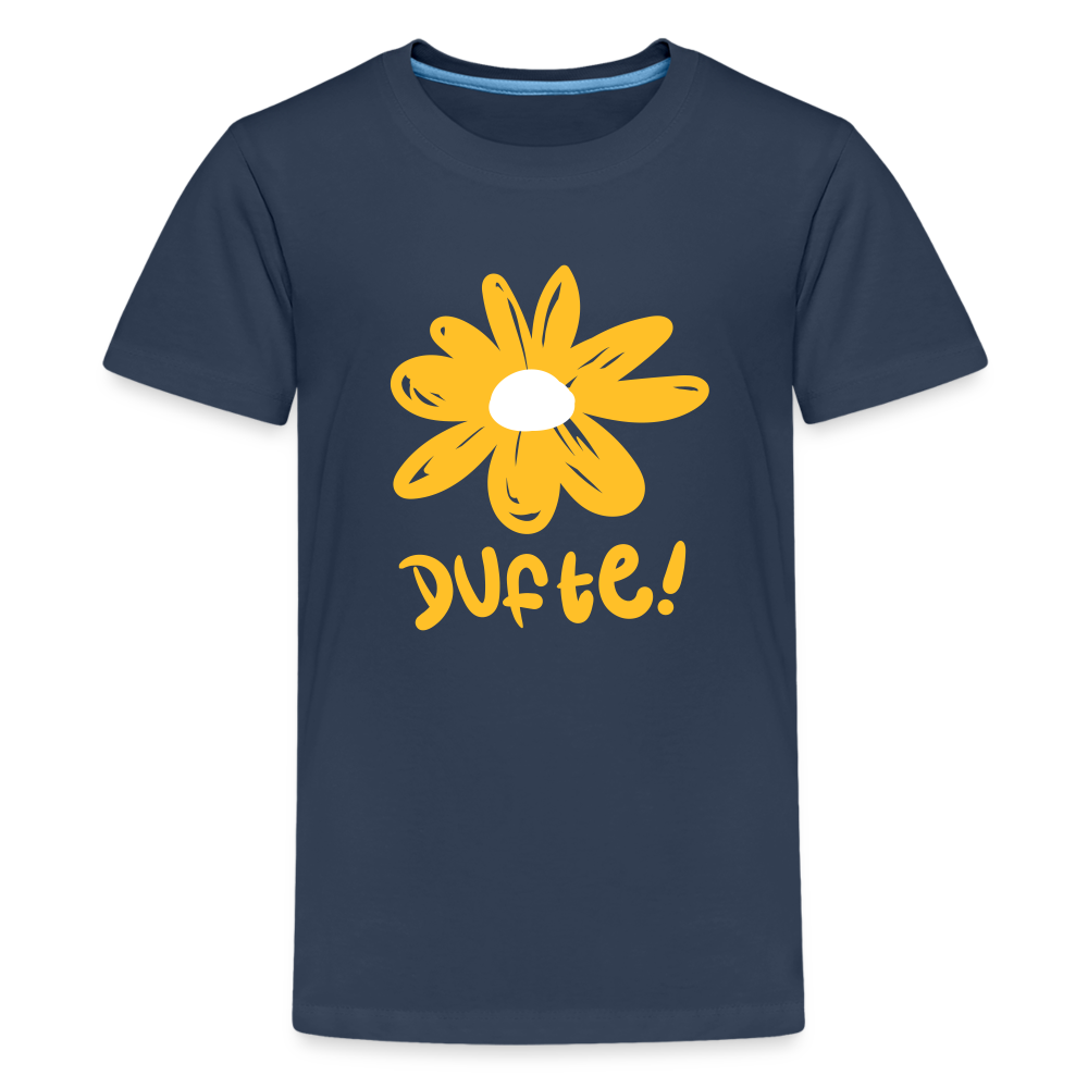 Dufte - Teenager Premium T-Shirt - Navy