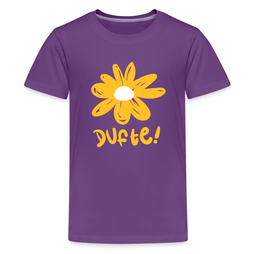 Dufte - Teenager Premium T-Shirt - Lila