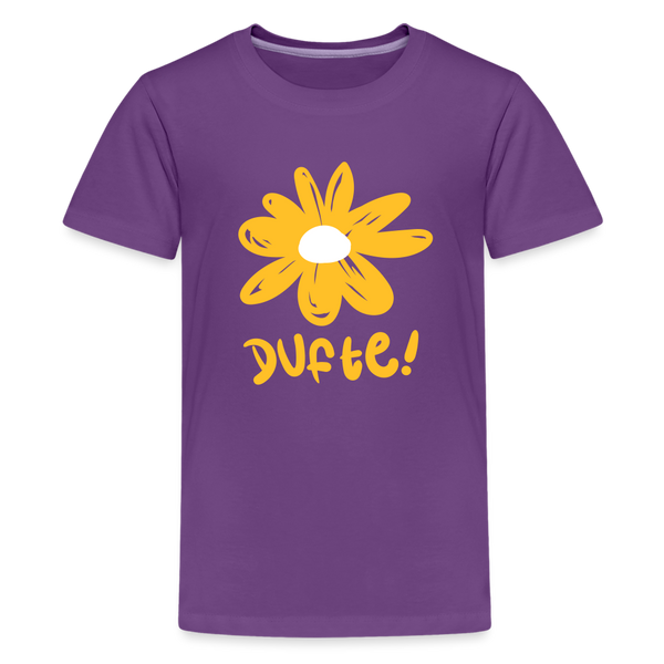 Dufte - Teenager Premium T-Shirt - Lila