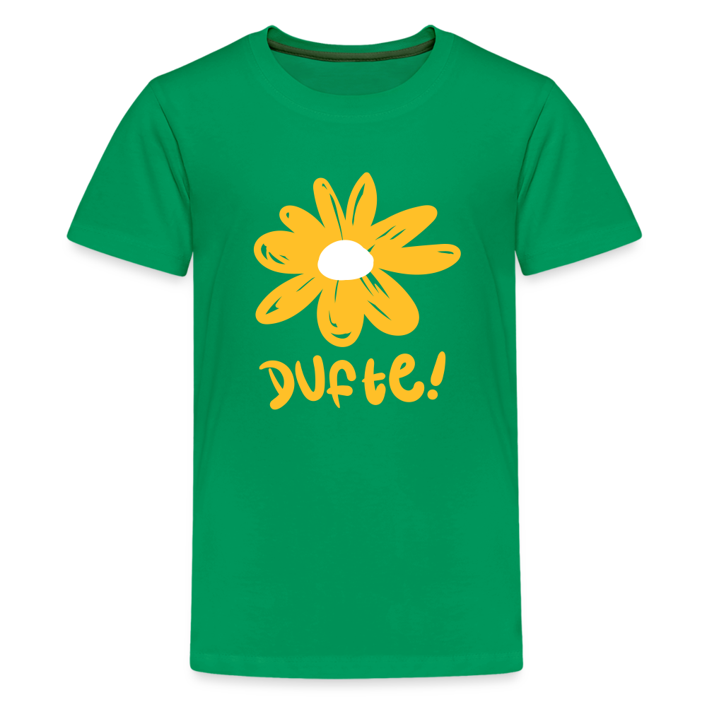 Dufte - Teenager Premium T-Shirt - Kelly Green