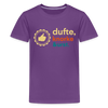 Dufte, Knorke, Urst - Teenager Premium T-Shirt - Lila
