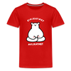 Einjeatmet - Teenager Premium T-Shirt - Rot