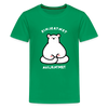 Einjeatmet - Teenager Premium T-Shirt - Kelly Green