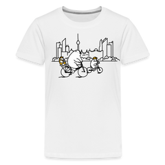 Fahrradtour Berlin - Teenager Premium T-Shirt