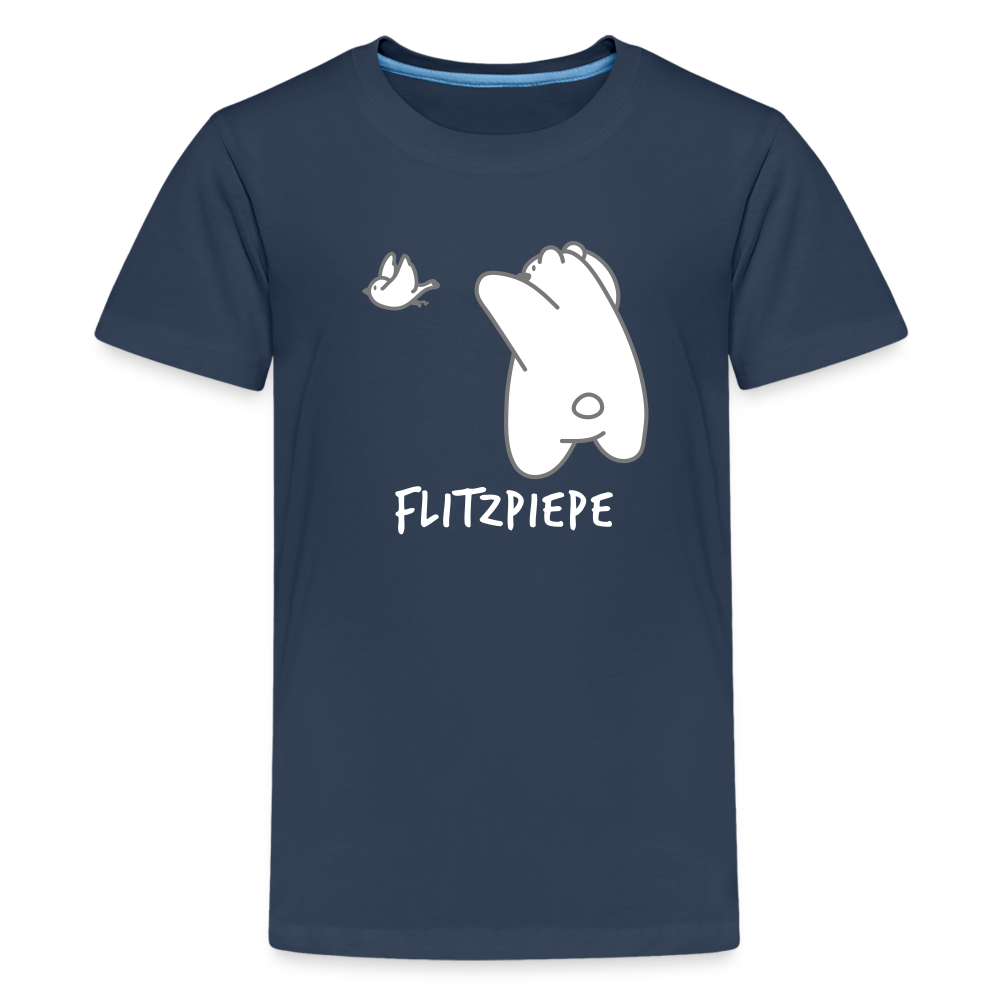 Flitzpiepe - Teenager Premium T-Shirt - Navy