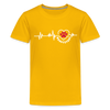 Haupstadt - Teenager Premium T-Shirt - Sonnengelb