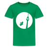 Hund am Fernsehturm - Teenager Premium T-Shirt - Kelly Green