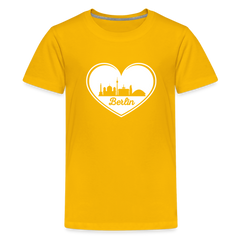 I love Berlin weiß - Teenager Premium T-Shirt