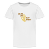 Ick bin uff allet jefasst - Teenager Premium T-Shirt - weiß
