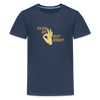 Ick bin uff allet jefasst - Teenager Premium T-Shirt - Navy