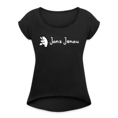 Janz Jenau - Frauen T-Shirt mit gerollten Ärmeln