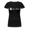 Janz Jenau - Frauen Premium T-Shirt - Schwarz