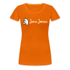 Janz Jenau - Frauen Premium T-Shirt - Orange