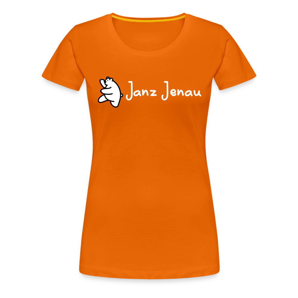 Janz Jenau - Frauen Premium T-Shirt - Orange