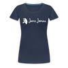 Janz Jenau - Frauen Premium T-Shirt - Navy