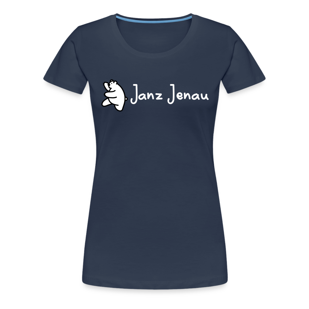 Janz Jenau - Frauen Premium T-Shirt - Navy