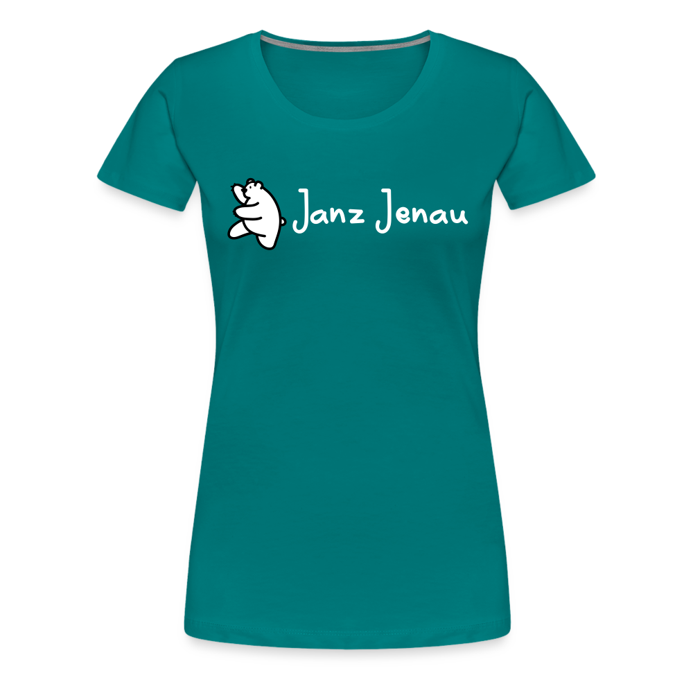 Janz Jenau - Frauen Premium T-Shirt - Divablau