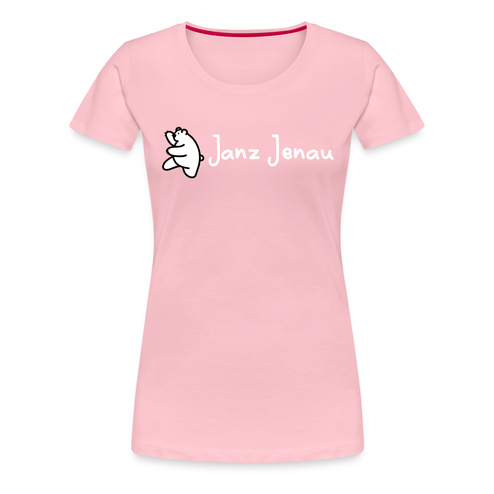 Janz Jenau - Frauen Premium T-Shirt - Hellrosa