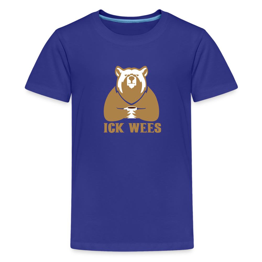 Ick Wees - Kinder Premium T-Shirt - Königsblau