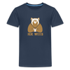 Ick Wees - Kinder Premium T-Shirt - Navy