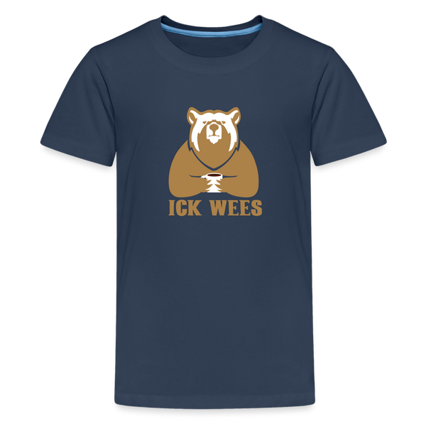 Ick Wees - Kinder Premium T-Shirt - Navy