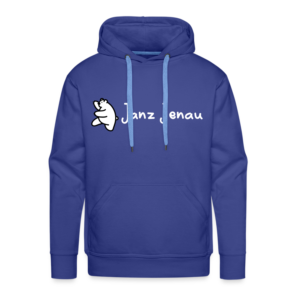 Janz Jenau - Männer Premium Hoodie - Königsblau