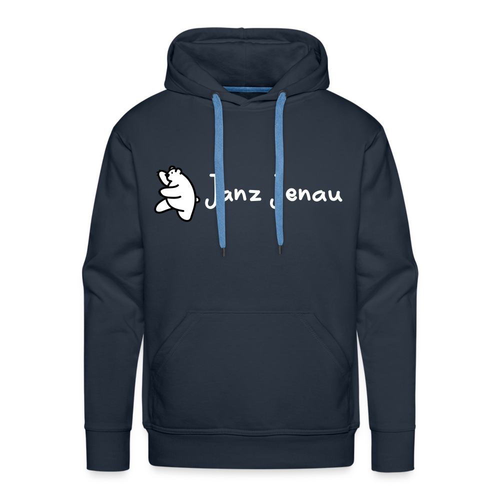 Janz Jenau - Männer Premium Hoodie - Navy