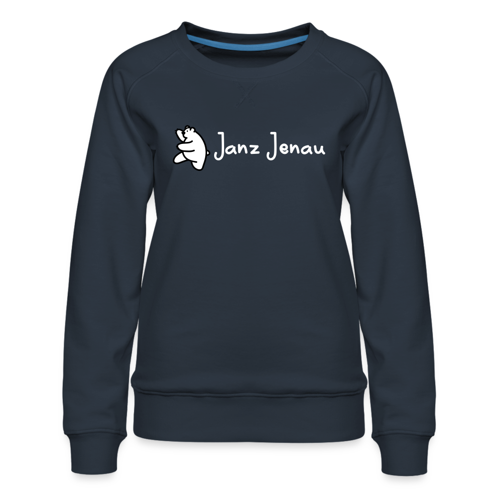 Janz Jenau - Frauen Premium Sweatshirt - Navy