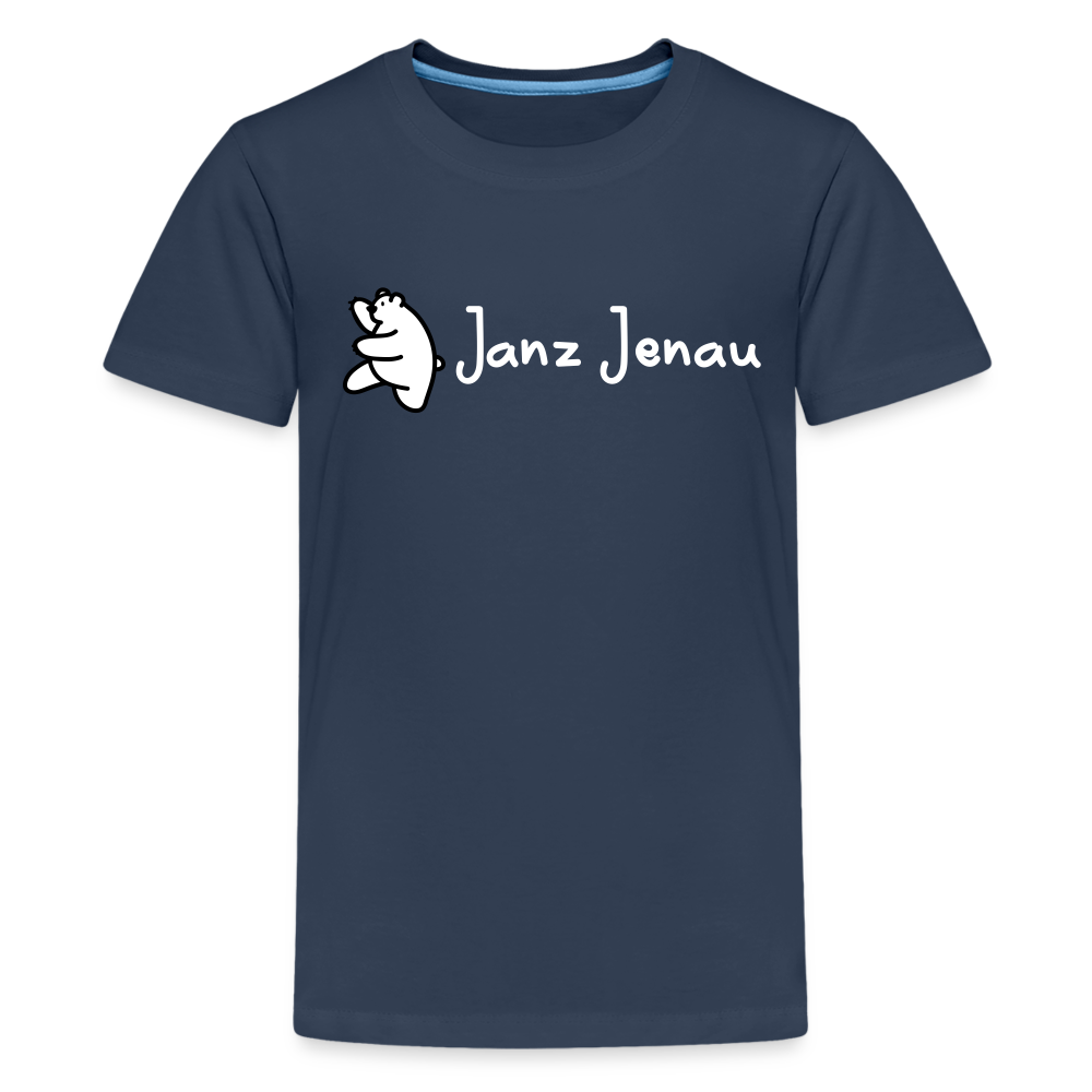 Janz Jenau - Teenager Premium T-Shirt - Navy
