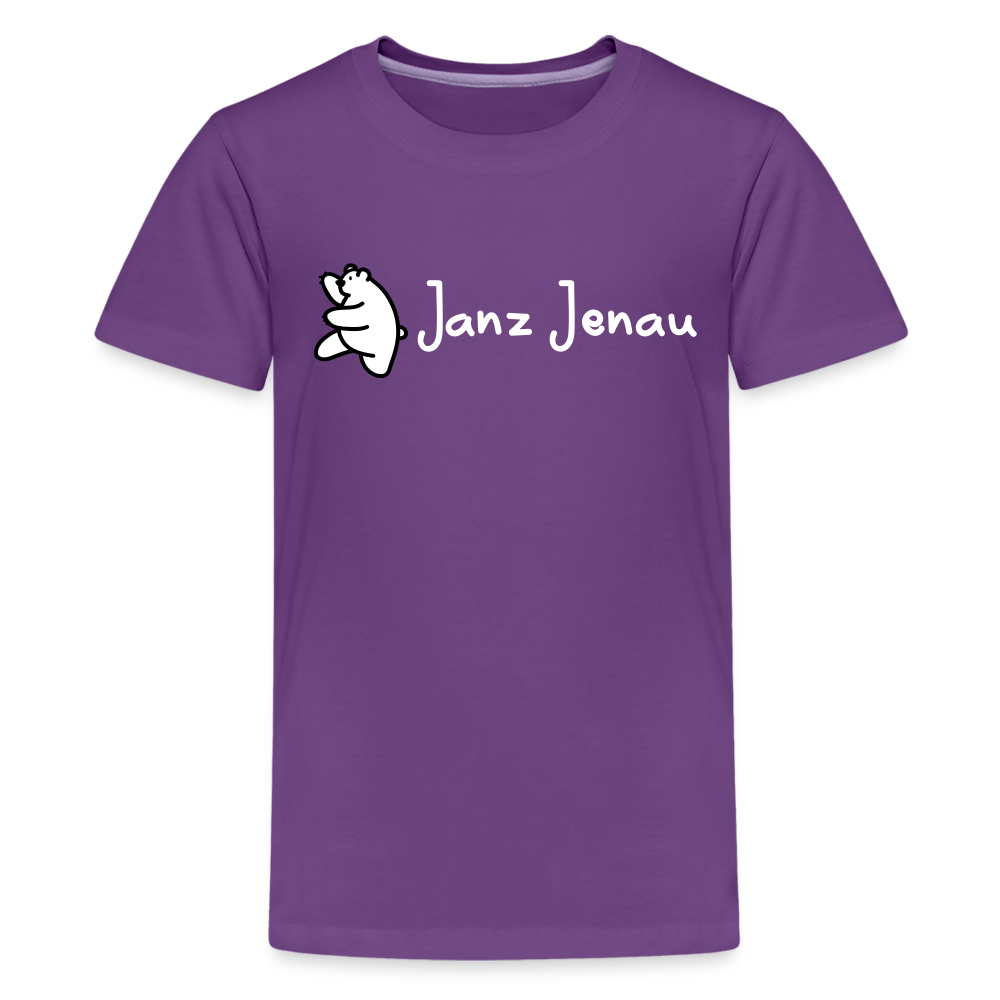 Janz Jenau - Teenager Premium T-Shirt - Lila