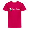 Janz Jenau - Teenager Premium T-Shirt - dunkles Pink