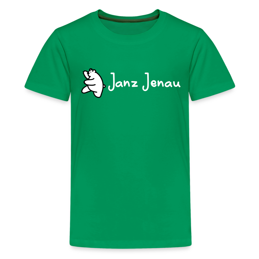 Janz Jenau - Teenager Premium T-Shirt - Kelly Green