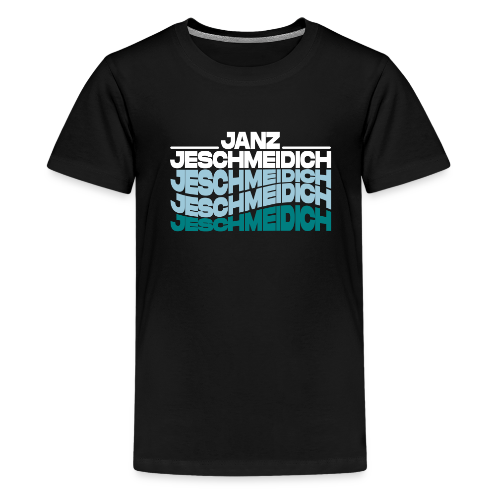 Janz Jeschmeidich - Teenager Premium T-Shirt - Schwarz