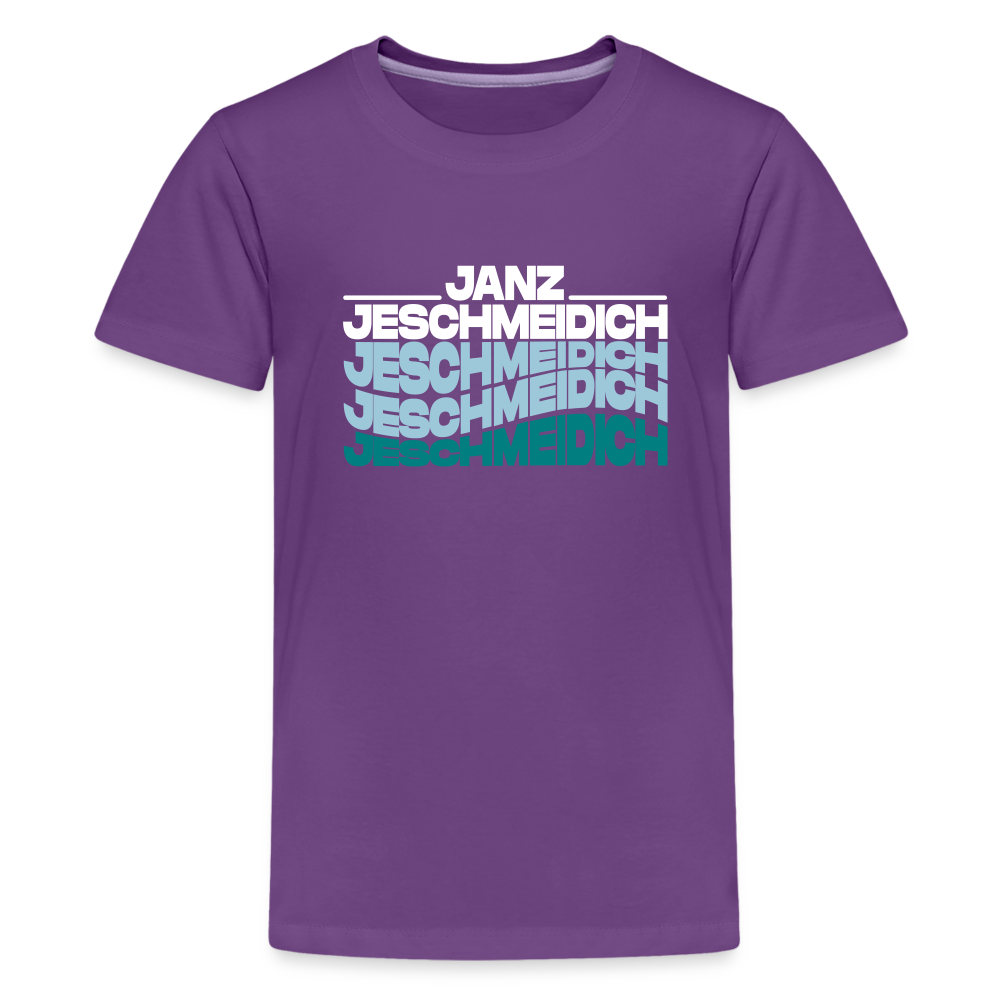 Janz Jeschmeidich - Teenager Premium T-Shirt - Lila