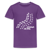 Jemeinsam Für Imma - Teenager Premium T-Shirt - Lila