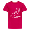 Jemeinsam Für Imma - Teenager Premium T-Shirt - dunkles Pink