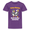 Juten Morjen, Backfeifenjesichta! - Teenager Premium T-Shirt - Lila