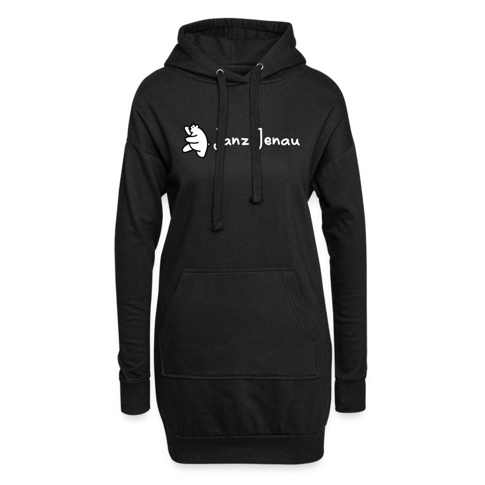 Janz Jenau - Hoodie-Kleid - Schwarz