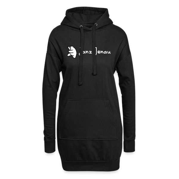 Janz Jenau - Hoodie-Kleid - Schwarz