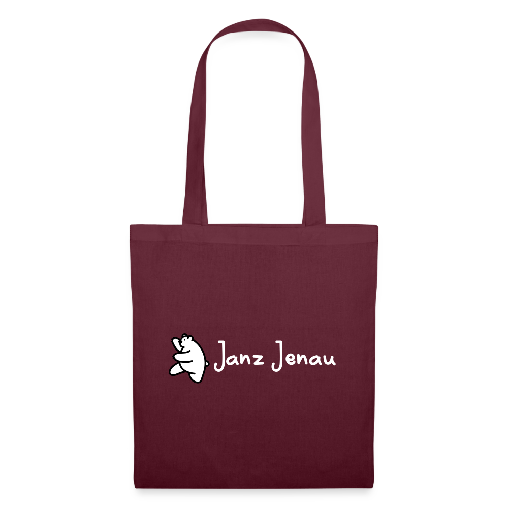 Janz Jenau - Stoffbeutel - Burgunderrot